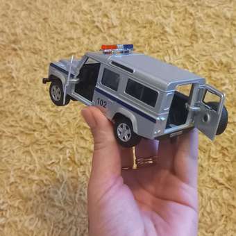 Полицейская машина Технопарк Land Rover Defender: отзыв пользователя ДетМир