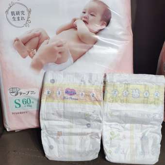 Подгузники Merries Premium S (4-8 кг) 60 шт.: отзыв пользователя Детский Мир