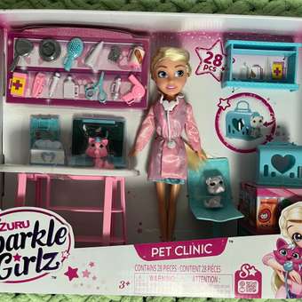 Кукла модельная Zuru Sparkle Girlz Ветеринарная клиника: отзыв пользователя Детский Мир