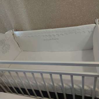 Детская кроватка WOODLINES Мариус прямоугольная, (белый): отзыв пользователя Детский Мир