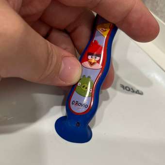 Зубная щетка LONGA VITA for kids Angry Birds с колпачком: отзыв пользователя Детский Мир