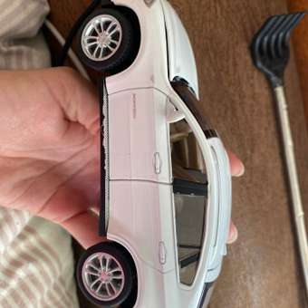 Машинка металлическая АВТОпанорама игрушка детская BMW X6 1:32 белый: отзыв пользователя Детский Мир