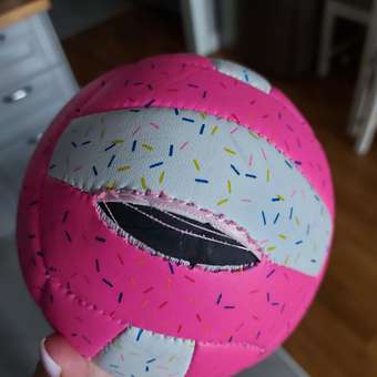 Мяч ONLITOP волейбольный «Пончик» машинная сшивка.: отзыв пользователя Детский Мир