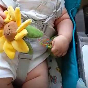Игрушка Happy Baby погремушка Подсолнушек: отзыв пользователя ДетМир
