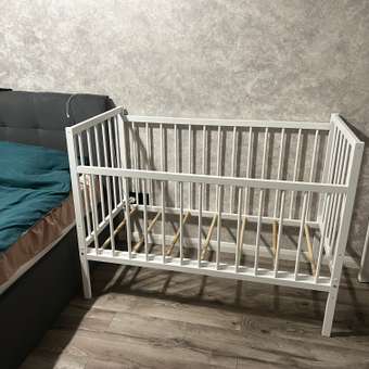 Детская кроватка Moms charm, (белый): отзыв пользователя Детский Мир
