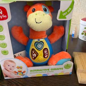 Игрушка BabyGo Жираф: отзыв пользователя ДетМир