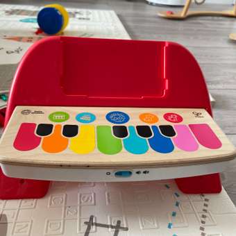 Музыкальная игрушка HAPE для малышей Пианино 7 клавиш сенсорное 12577_HP: отзыв пользователя Детский Мир