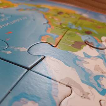 Пазл Origami BabyGames Карта мира обучающие карточки напольный 32элемента 06748: отзыв пользователя Детский Мир