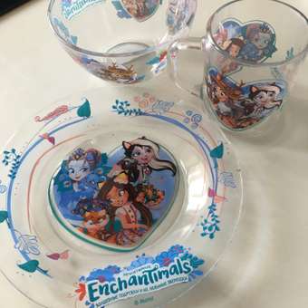 Набор посуды PrioritY Энчантималс общий стекло: отзыв пользователя Детский Мир