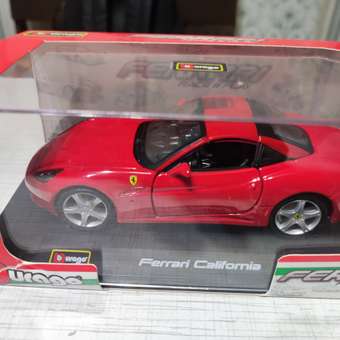 Машина BBurago 1:32 Ferrari California 18-44015W: отзыв пользователя Детский Мир