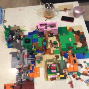 Конструктор LEGO Minecraft Шахта крипера 21155: отзыв пользователя ДетМир