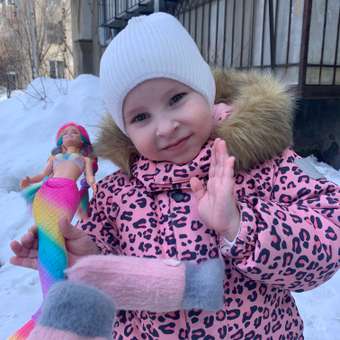 Кукла Barbie Русалочка с разноцветными волосами GTF89: отзыв пользователя Детский Мир
