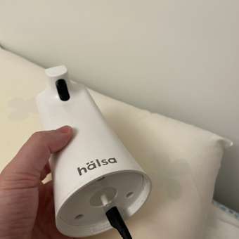 Дозатор для жидкого мыла HALSA автоматический с 2 режимами и настенным креплением: отзыв пользователя Детский Мир