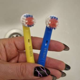 Насадка на зубную щетку BEIBER совместимая с Oral-b kids 4 шт: отзыв пользователя Детский Мир