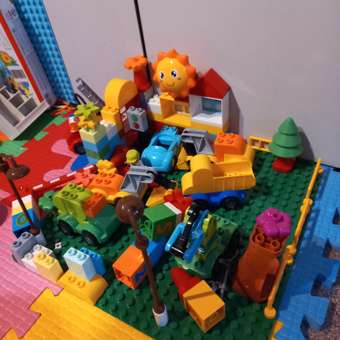 Конструктор LEGO DUPLO Classic Зеленая пластина для строительства 10980: отзыв пользователя ДетМир