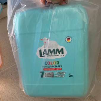 Гель для стирки LAMM Color 5л: отзыв пользователя Детский Мир