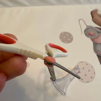 Маникюрные ножницы ROXY-KIDS для новорожденных и малышей цвет коралловый: отзыв пользователя Детский Мир