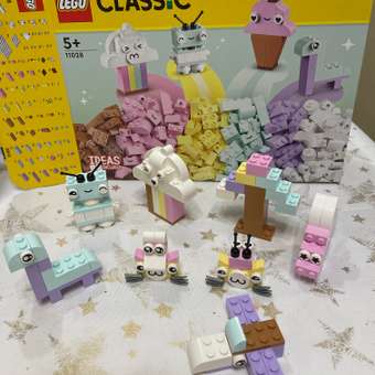 Конструктор LEGO Classic Creative Pastel Fun 11028: отзыв пользователя ДетМир