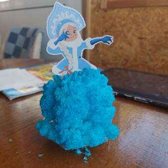 Набор для опытов Kiki растущие кристаллы Вырасти свою Снегурку: отзыв пользователя Детский Мир