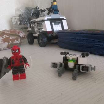Конструктор LEGO Marvel Super Heroes Битва на мосту Человека-паука 30443: отзыв пользователя Детский Мир