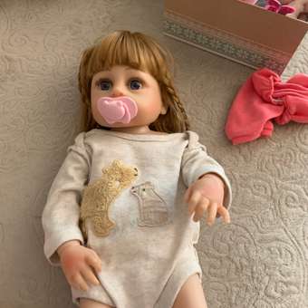 Кукла для девочки Реборн 48 см TrendToys с аксессуарами: отзыв пользователя Детский Мир