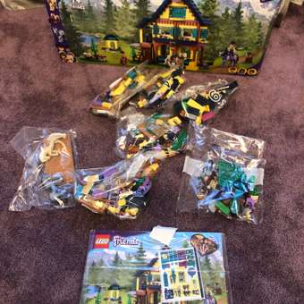 Конструктор LEGO Friends Лесной клуб верховой езды блочный: отзыв пользователя Детский Мир