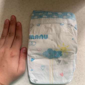 Подгузники MANU Newborn до 5кг 93шт: отзыв пользователя Детский Мир