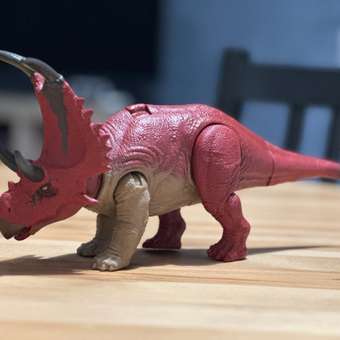 Фигурка Jurassic World Диаблоцератопс интерактивный HLP16: отзыв пользователя Детский Мир