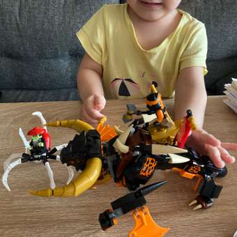 Конструктор LEGO NINJAGO Земляной дракон Коула Ниндзяго блочный: отзыв пользователя ДетМир