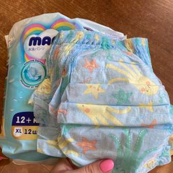 Трусики MANU для плавания XL (12+ кг) 12 шт.: отзыв пользователя Детский Мир