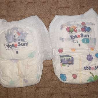 Трусики YokoSun Lucky L (9-14 кг) 44 шт.: отзыв пользователя Детский Мир