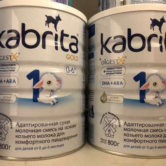 Смесь молочная Kabrita 1 Gold 800г c 0месяцев: отзыв пользователя Детский Мир