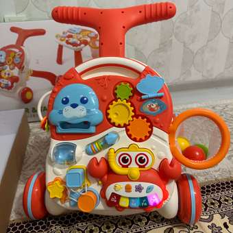 Игрушка BabyGo 2в1 Ходунки+Столик YS0301465: отзыв пользователя Детский Мир