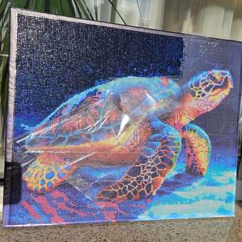 Алмазная мозаика Art on Canvas Красочная черепаха в ассортименте: отзыв пользователя Детский Мир