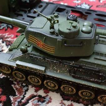 Игровой набор CROSSBOT танк на радиоуправлении 2 штуки 1:24 Т-34 СССР - Germany king tiger Германия: отзыв пользователя Детский Мир