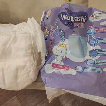 Трусики WATASHI L (9-14 кг) 18 шт.: отзыв пользователя Детский Мир