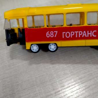 Модель Технопарк Трамвай 327472: отзыв пользователя Детский Мир