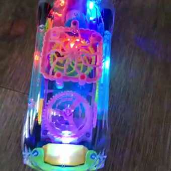Машинка Игроленд интерактивная с прозрачным кузовом со светом и звуком: отзыв пользователя Детский Мир