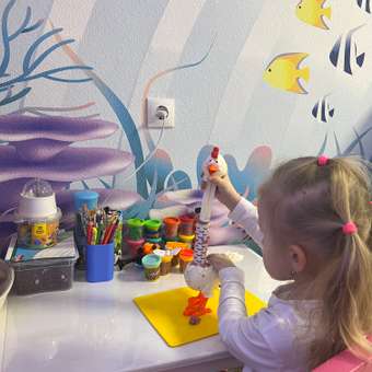 Пластилин Play-Doh Курочка-чудо в перьях: отзыв пользователя Детский Мир