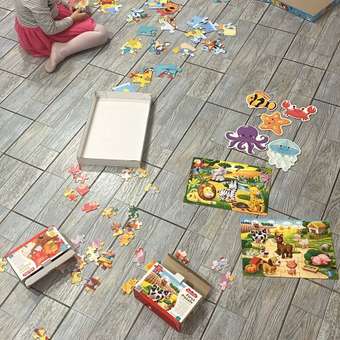 Пазл Baby Toys First Puzzle Времена года Лето 30 элементов 04160: отзыв пользователя Детский Мир