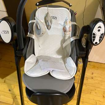 Стульчик для кормления Sweet Baby Fiesta Black-Gray: отзыв пользователя Детский Мир