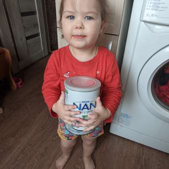 Молочко NAN 3 кисломолочный 400г с 12месяцев: отзыв пользователя ДетМир