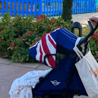 Коляска Easywalker Mini Buggy+ Union Jack Vintage с бампером: отзыв пользователя Детский Мир