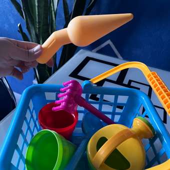 Набор для игр с песком Hualian Toys 8 предметов в корзинке: отзыв пользователя Детский Мир
