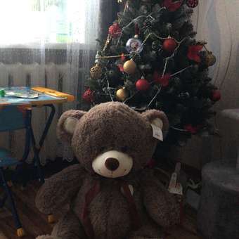 Мягкая игрушка Мягкие игрушки БелайТойс Плюшевый медведь Купер 120 см цвет бурый: отзыв пользователя Детский Мир