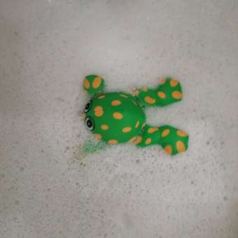 Игрушка для купания YG Sport весёлые животные в пакете-сетке 10 см светло-зеленый: отзыв пользователя Детский Мир