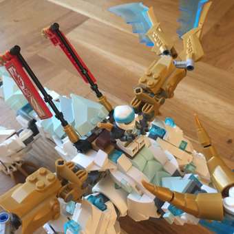 Конструктор LEGO Ninjago Ледяной дракон Зейна 71786: отзыв пользователя Детский Мир