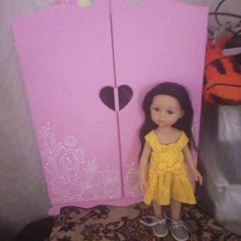 Шкаф для кукол Манюня Diamond princess Розовый 72419: отзыв пользователя Детский Мир