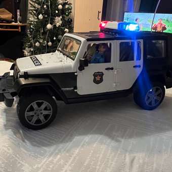 Полицейская машина Bruder Jeep 1:16: отзыв пользователя Детский Мир