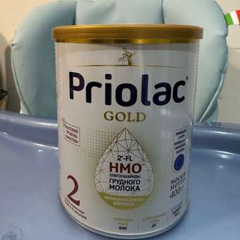 Смесь молочная сухая адаптированная Priolac Gold 2 400г с 6месяцев: отзыв пользователя Детский Мир